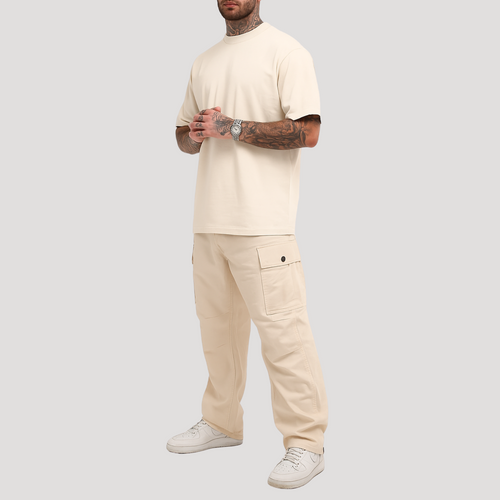 2 camisetas Ballsam® oversized Premium - Off-White