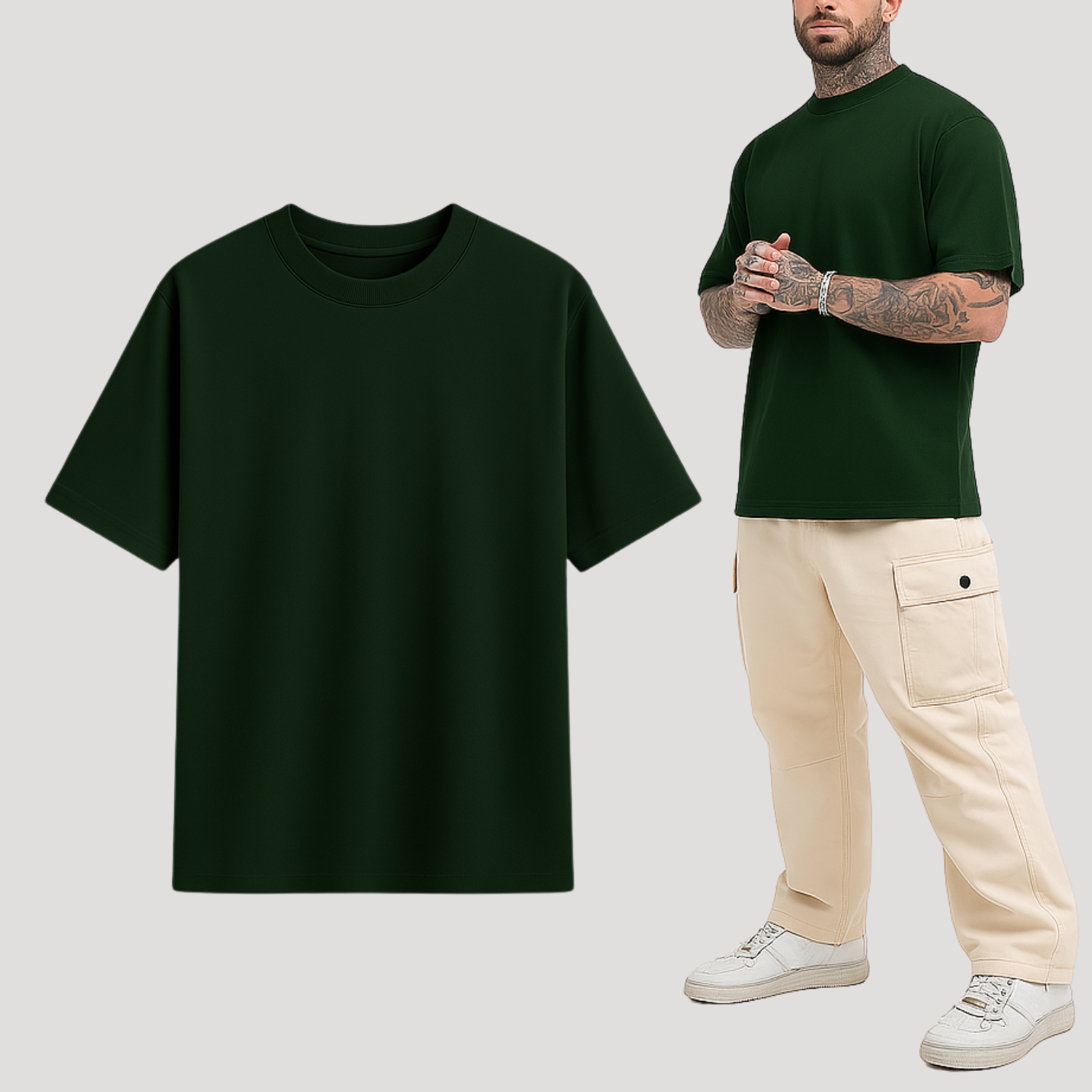 camiseta Ballsam®  oversized Premium - Verde